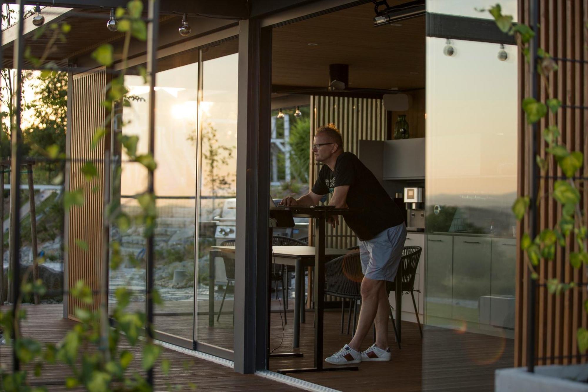 Villa Relax With Swimming Pool And Mountain View Bukow Exterior foto