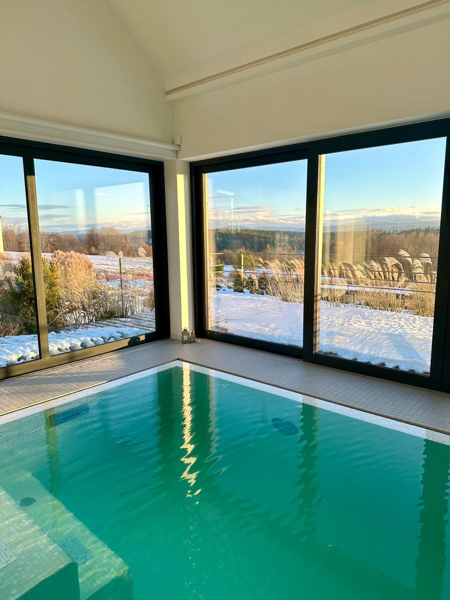 Villa Relax With Swimming Pool And Mountain View Bukow Exterior foto